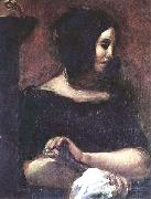 Eugene Delacroix George Sand oil painting picture wholesale